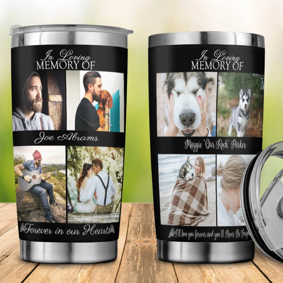 Customized Phototumbler Custom Tumbler 20 Oz Tumbler Personalized Tumbler Bridesmaid Tumbler Gift For Her